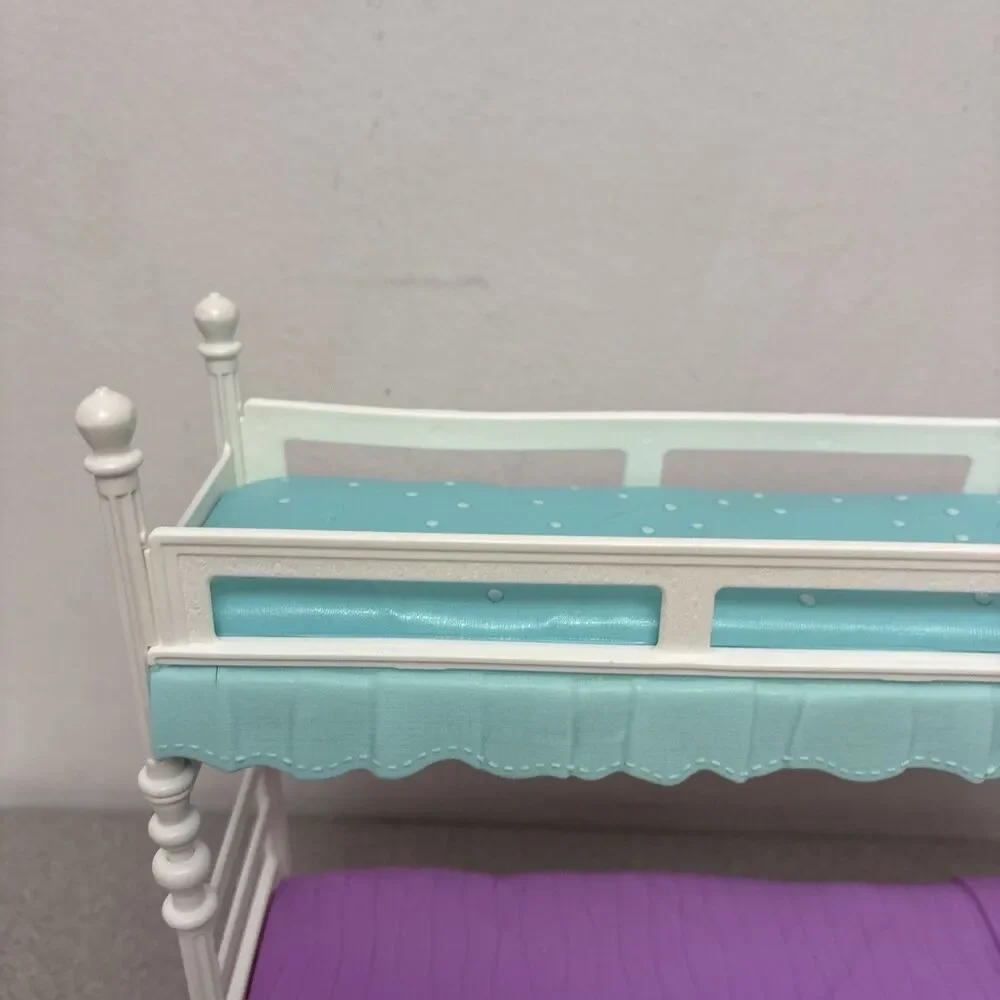 Barbie Sister Skipper Stacie Doll's Sleeptime Fun Bedroom Bunk Bed Set